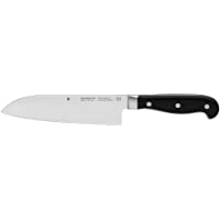 WMF Spitzenklasse Plus Cuchillo Japonés Santoku de 32 cm con Hoja de Acero Templado Completamente Forjado